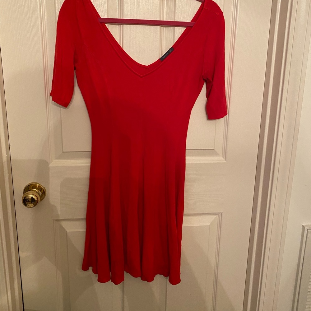Casual Red Dress